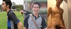 คลิปหลุด อ๋อง ม.เกษตร นักศึกษาหนุ่มหล่อ นักกีฬาฟุตบอล เงี่ยนมาก ชักว่าวโชว์ในห้องน้ำ ถ่ายคลิปน้ำแตกฟินฟิน